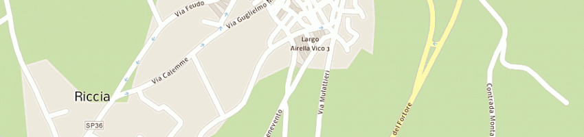 Mappa della impresa confezioni roma srl a RICCIA