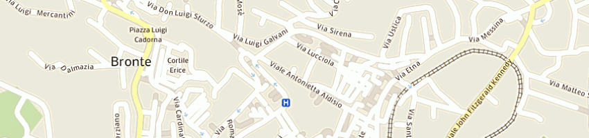 Mappa della impresa comune di bronte a BRONTE
