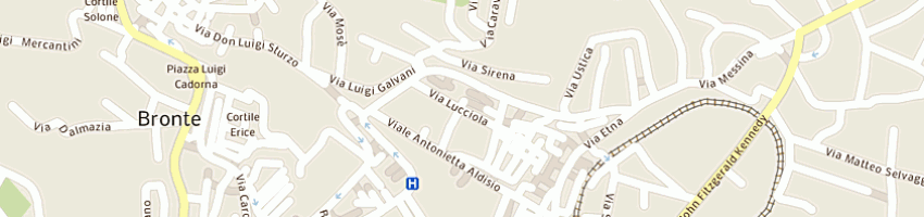 Mappa della impresa zingale antonio a BRONTE