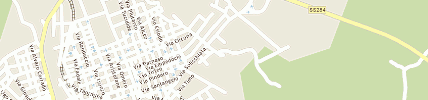 Mappa della impresa laboratorio pasticceria zerbo rosario sdf a ADRANO