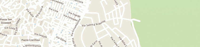 Mappa della impresa panificio dei fratelli castro pietro e antonino snc a ADRANO