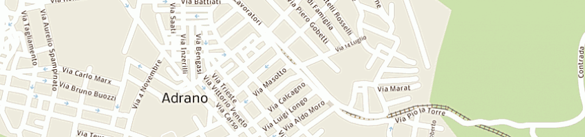Mappa della impresa greco anna a ADRANO