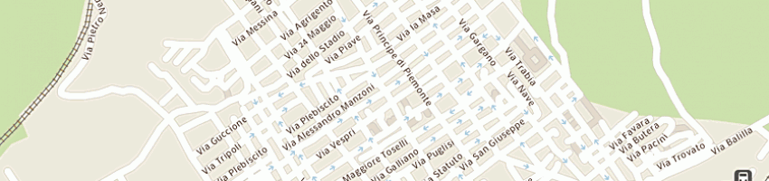 Mappa della impresa pillirone maria a SCORDIA