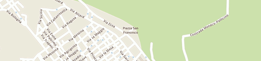 Mappa della impresa pillirone giuseppe a SCORDIA