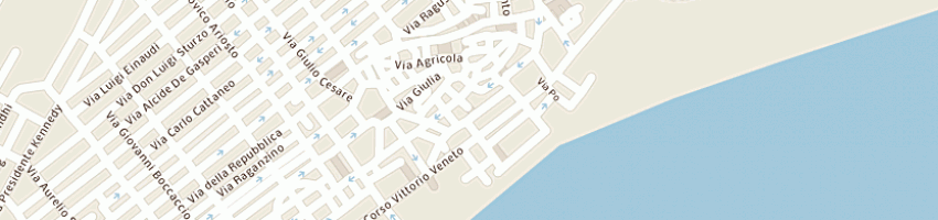 Mappa della impresa caldarella francesco a POZZALLO