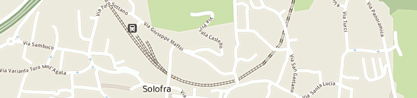 Mappa della impresa palermo vito a SOLOFRA