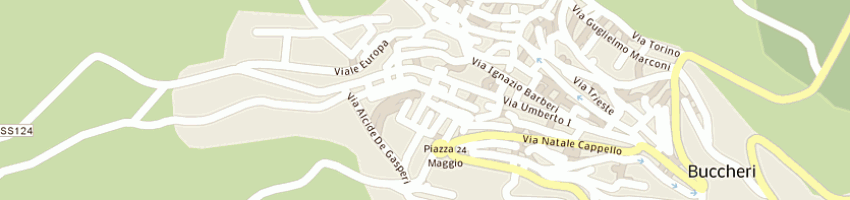 Mappa della impresa ramondetta salvatore a BUCCHERI