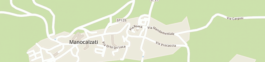 Mappa della impresa san marco di mazza vincenzo e c sdf a MANOCALZATI