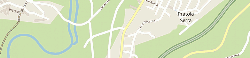 Mappa della impresa osimini olimpia a PRATOLA SERRA