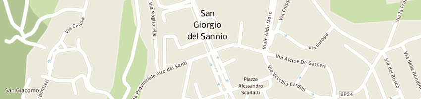 Mappa della impresa riflessi del mondo di rinaldi giuseppina a SAN GIORGIO DEL SANNIO