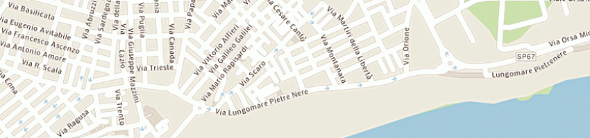Mappa della impresa roccasalvo maria lucia a POZZALLO