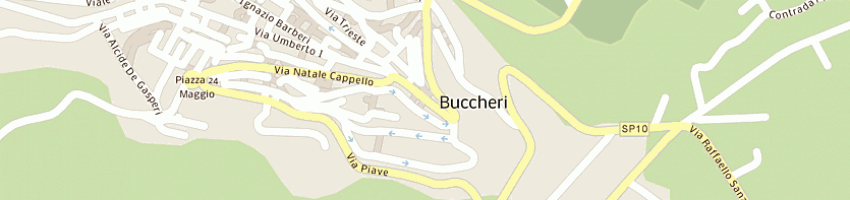 Mappa della impresa merlo agostino snc di carrieri angela e c a BUCCHERI