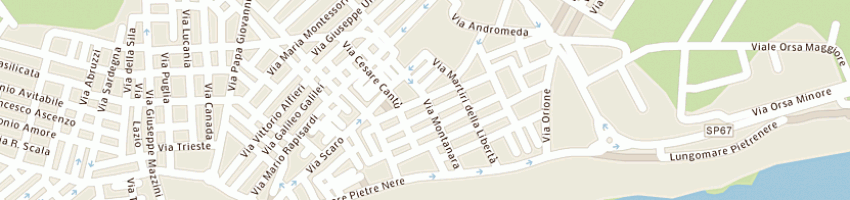 Mappa della impresa panificio scala antonino a POZZALLO