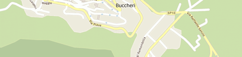 Mappa della impresa azienda foreste demaniali della regione siciliana a BUCCHERI