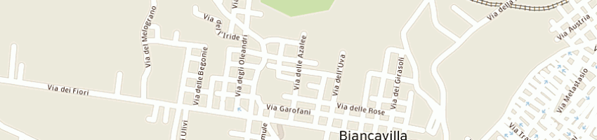 Mappa della impresa mauceri giuseppe a BIANCAVILLA
