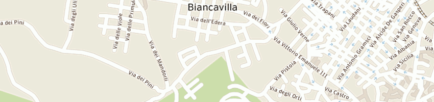 Mappa della impresa crispi dino a BIANCAVILLA