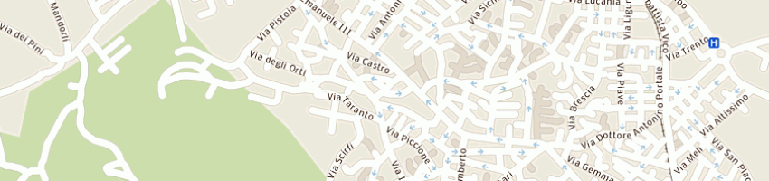 Mappa della impresa greco valentina a BIANCAVILLA