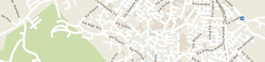 Mappa della impresa papotto salvatore a BIANCAVILLA