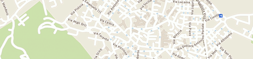 Mappa della impresa parrocchia matrice a BIANCAVILLA