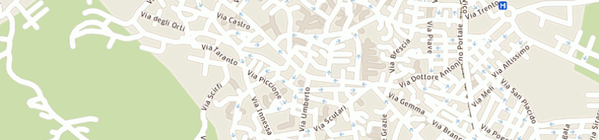 Mappa della impresa lanaia alfina a BIANCAVILLA