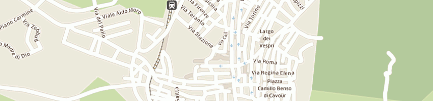 Mappa della impresa incognito nunzio a BRONTE