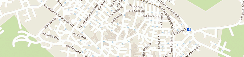 Mappa della impresa la via renato a BIANCAVILLA