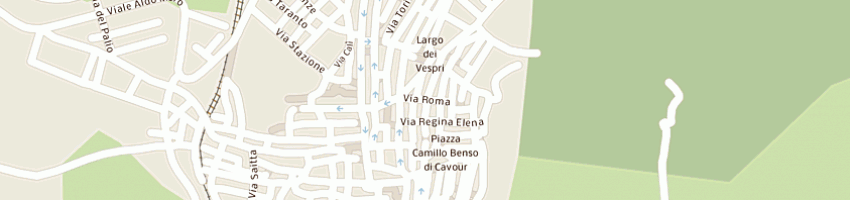 Mappa della impresa caraci nunzio e c snc a BRONTE