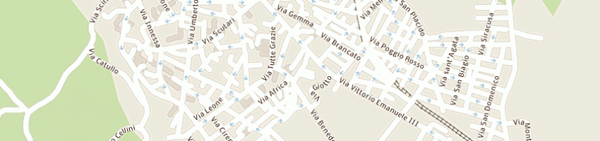 Mappa della impresa greco salvatore a BIANCAVILLA