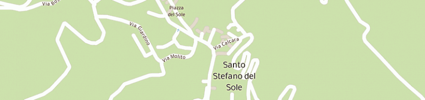 Mappa della impresa poste italiane a SANTO STEFANO DEL SOLE