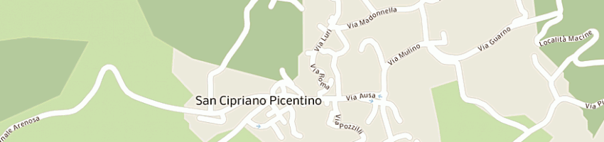 Mappa della impresa alfinito massimiliano costruzioni a SAN CIPRIANO PICENTINO