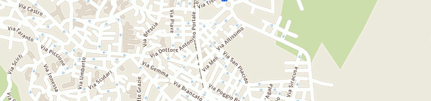 Mappa della impresa ctmdi antonino grasso a BIANCAVILLA