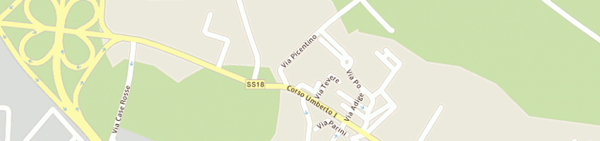 Mappa della impresa alfano agostino a PONTECAGNANO FAIANO