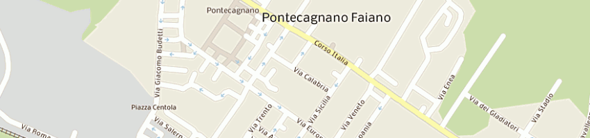 Mappa della impresa lo spago di costabile giovanna e c sas a PONTECAGNANO FAIANO