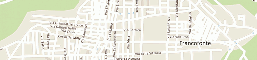 Mappa della impresa todaro giuseppe a FRANCOFONTE
