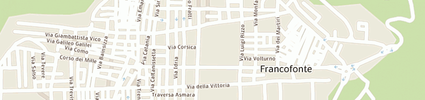 Mappa della impresa calabro' concetta a FRANCOFONTE