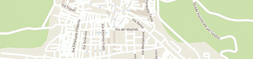 Mappa della impresa cf srl a FRANCOFONTE