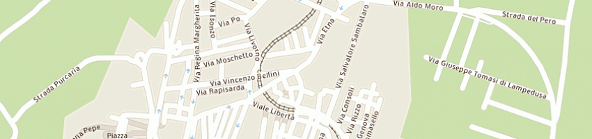 Mappa della impresa col cooperativa ortofrutticola licodiese societa' agricola a SANTA MARIA DI LICODIA