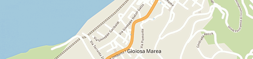 Mappa della impresa granata e maraffa ingg a GIOIOSA MAREA