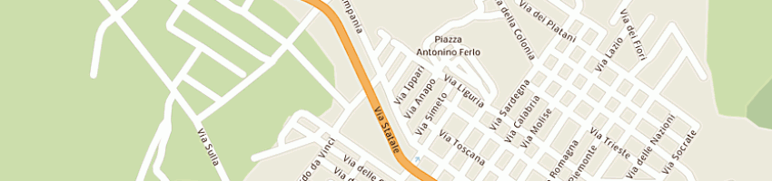 Mappa della impresa rosymar di noto giuseppina a ISPICA