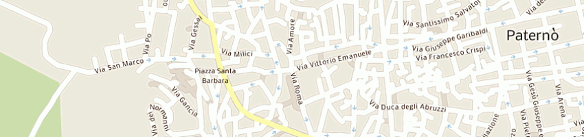 Mappa della impresa ds a PATERNO 