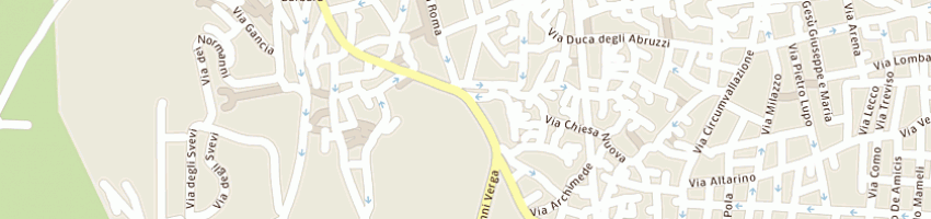Mappa della impresa eredi borzi giuseppe sdf di calvagna giuseppa a PATERNO 
