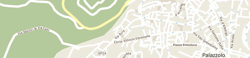 Mappa della impresa verga salvatore a PALAZZOLO ACREIDE
