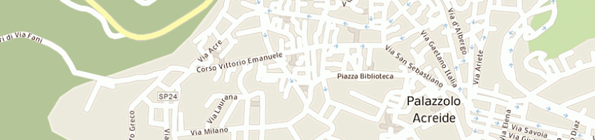 Mappa della impresa lenares roberto a PALAZZOLO ACREIDE