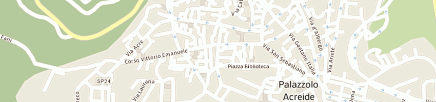 Mappa della impresa roccuzzo salvatore a PALAZZOLO ACREIDE