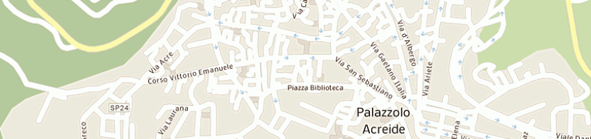 Mappa della impresa spada assicurazioni srl a PALAZZOLO ACREIDE