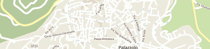 Mappa della impresa gallo antonina a PALAZZOLO ACREIDE