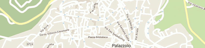 Mappa della impresa albano teresa a PALAZZOLO ACREIDE
