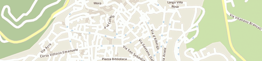 Mappa della impresa degrande giuseppe a PALAZZOLO ACREIDE