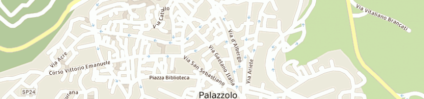 Mappa della impresa paterno' gaetano e c sas a PALAZZOLO ACREIDE