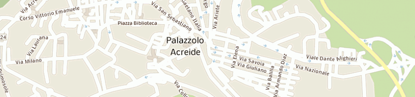 Mappa della impresa acremonte recapiti di zito simonetta a PALAZZOLO ACREIDE